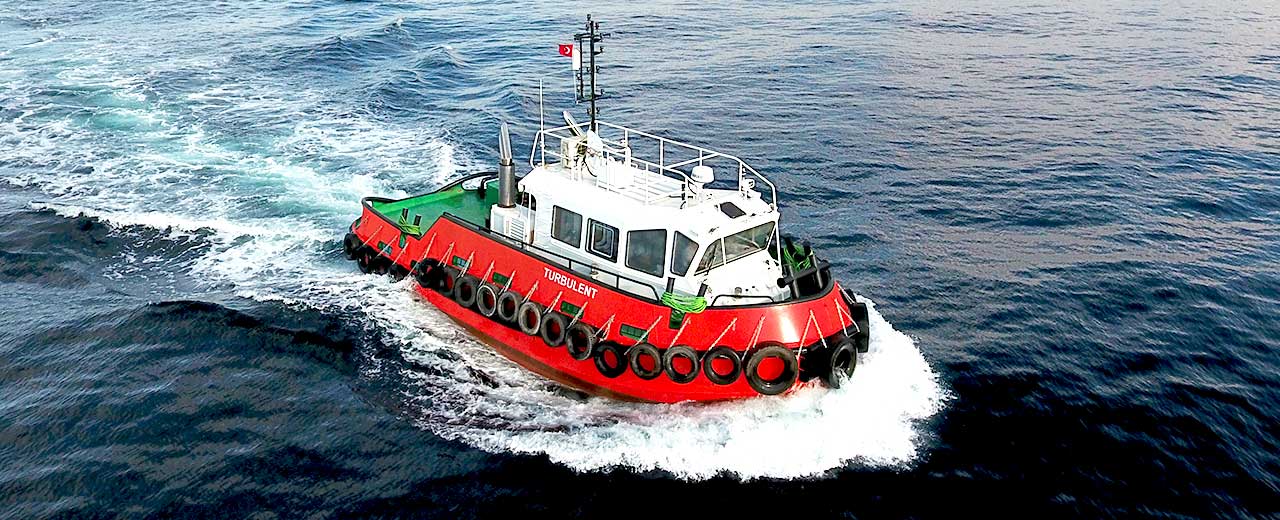 Line Handling Tugboat